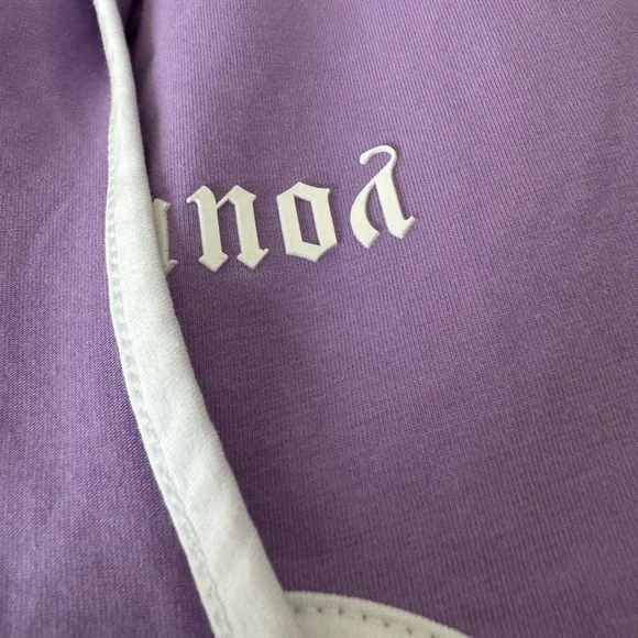 Youngla Purple Tank Top Curved Hem Golden Era workout lilac lavender - Picture 4 of 7